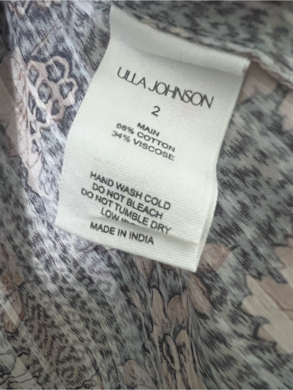 Ulla Johnson Floral Peasant Set Tillie Blouse Avia Skirt Aegean Boho Luxury 2 - Picture 4 of 13